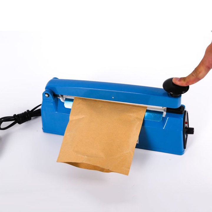 Máy hàn miệng túi, dán miệng túi nilong, PP, PVC PFS200 chiều dài 20cm