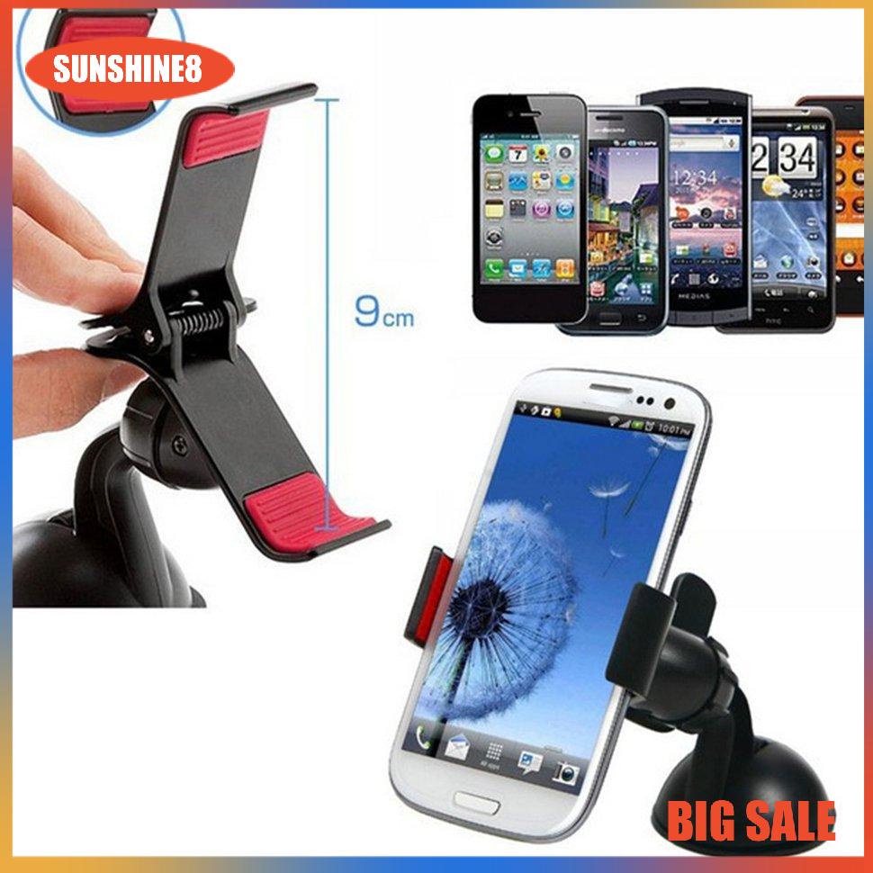 【SUN】Giá đỡ điện thoại trên ô tô Giá đỡ định vị GPS xoay 360 độ