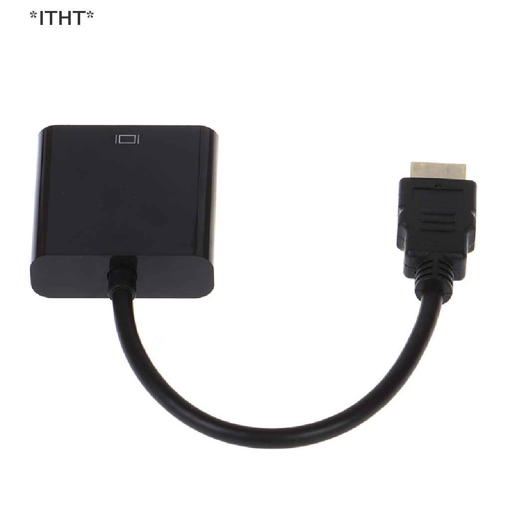 Cáp ChuyểN ĐổI HDMI Sang VGA MàU Đen Cho MàN HìNh MáY ChiếU / MáY ChiếU