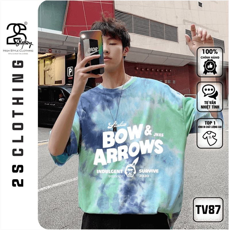 Áo Thun Tay Lỡ 2s Clothing Áo Phông Unisex Nam Nữ Street Style Nhiều Màu Cotton Oversize Form Rộng Giá Rẻ In Hình TV87 | BigBuy360 - bigbuy360.vn