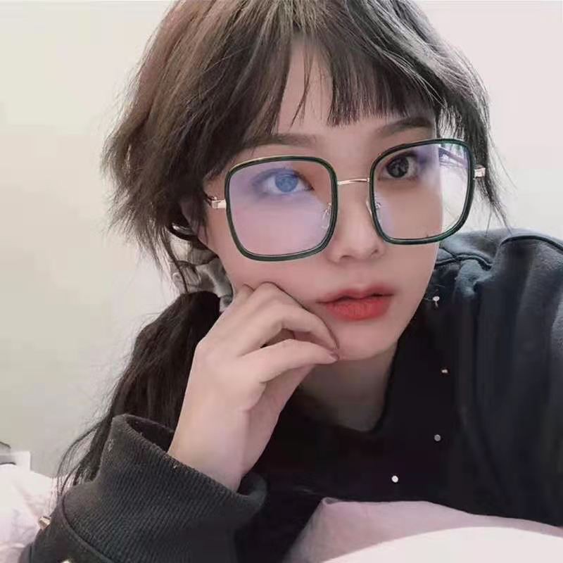 Gọng kính kim loại chống tia sáng xanh thời trang Hàn Quốc