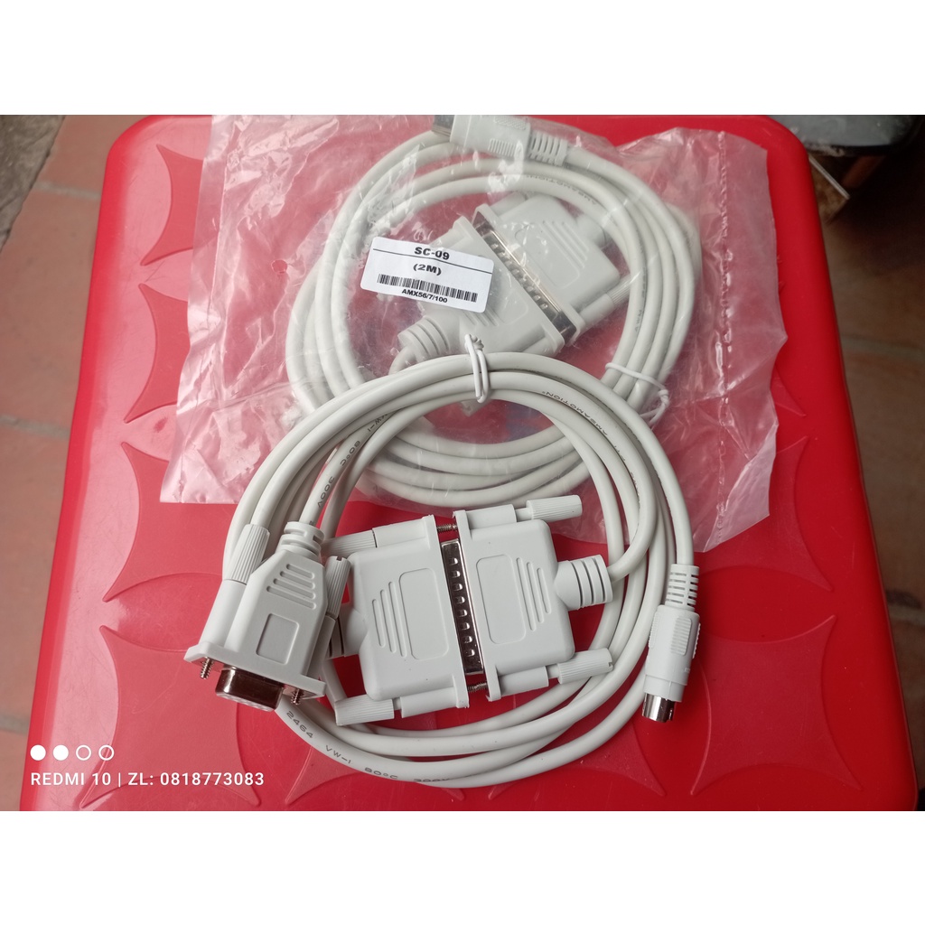 USB-SC09 Cáp lập trình PLC Mitsubishi dòng FX và A