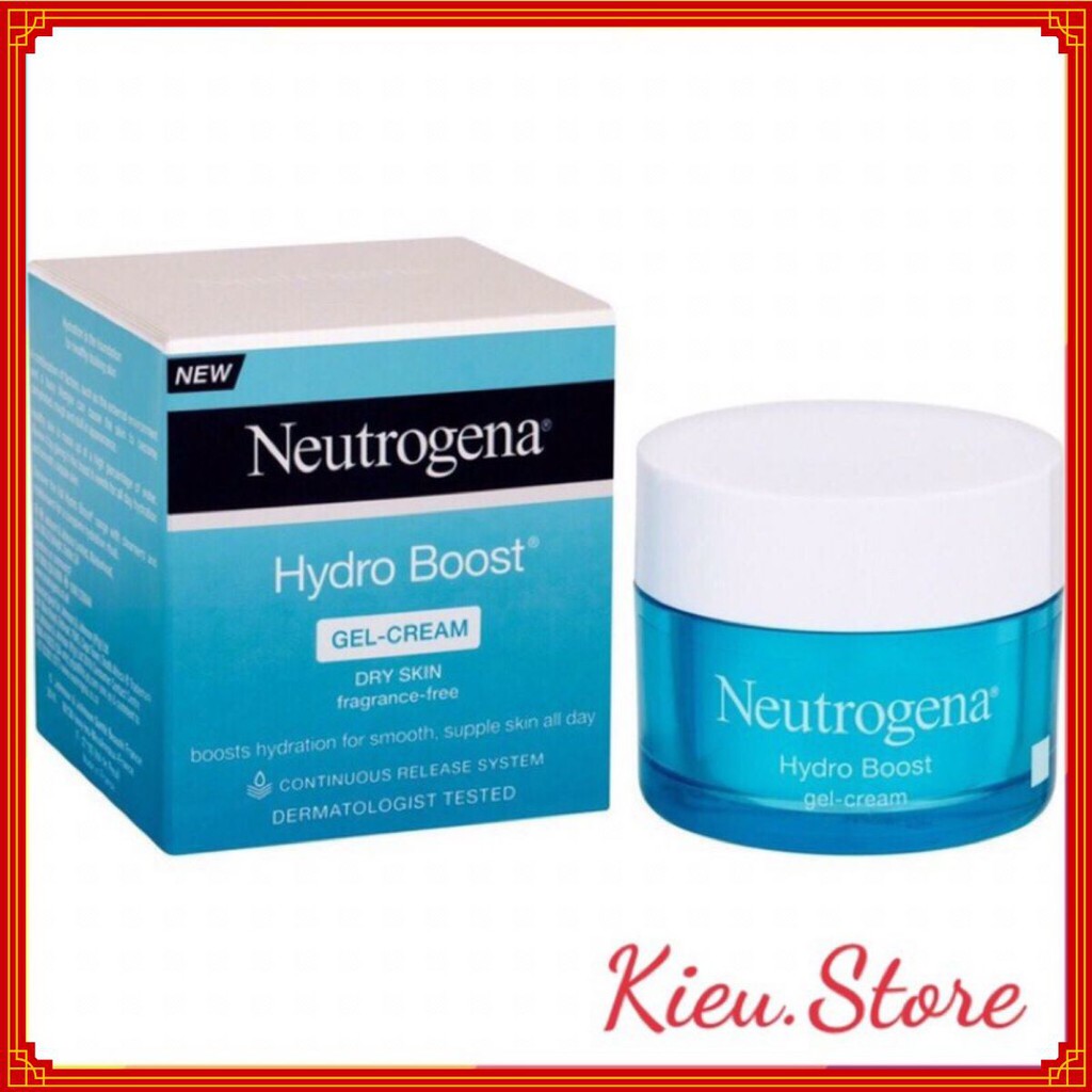 Kem dưỡng Neutrogena Water Gel - Gel Cream -Water-gel (da dầu)