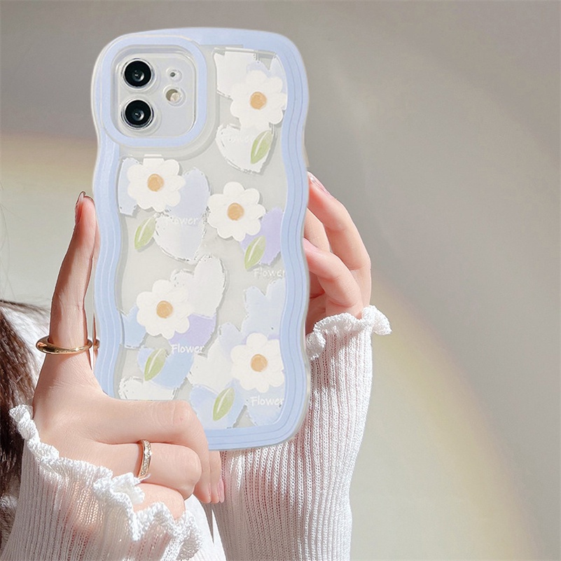 Ốp Điện Thoại Họa Tiết Hoa Cúc Cho Huawei Y9 Prime 2019 Nova 7i Nova 9 8 7 SE Pro Nova 5T 4e 3i 3e Y7A Y9s P30 Lite Honor 8X