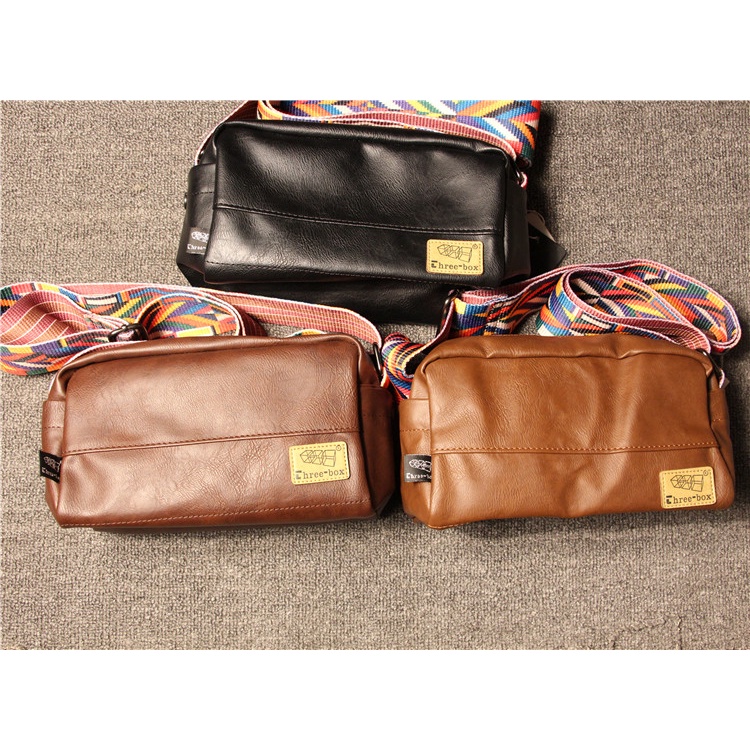 Túi Đeo Một Vai Ruy Băng Túi Vuông Nhỏ Thể Thao Nam Nữ Đeo Chéo