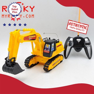 Xe múc điều khiển công trình bánh xích