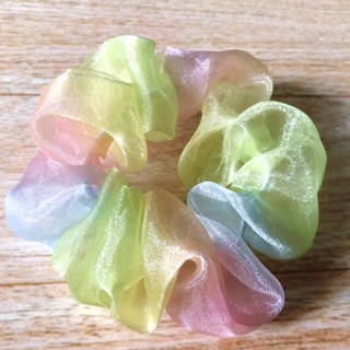 🟢 Scrunchies dây cột tóc hot trend 💜