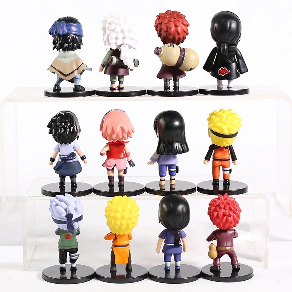 6 Mô Hình Nhân Vật Sasuke Obito Itachi Kakashi Phim Naruto
