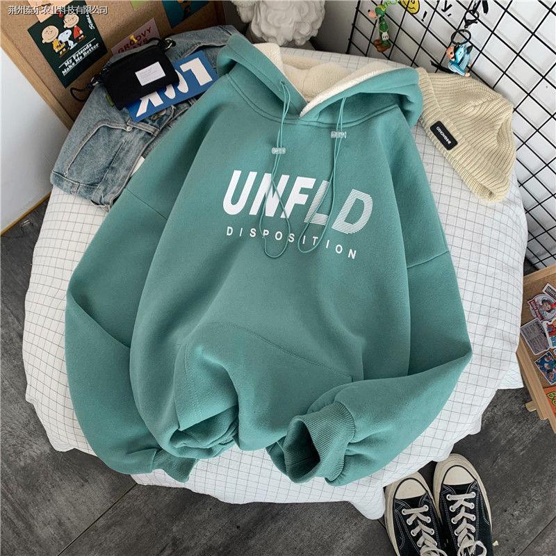 Áo len lông cừu dáng rộng thời trang thu đông phong cách Hàn Quốc cho nữ