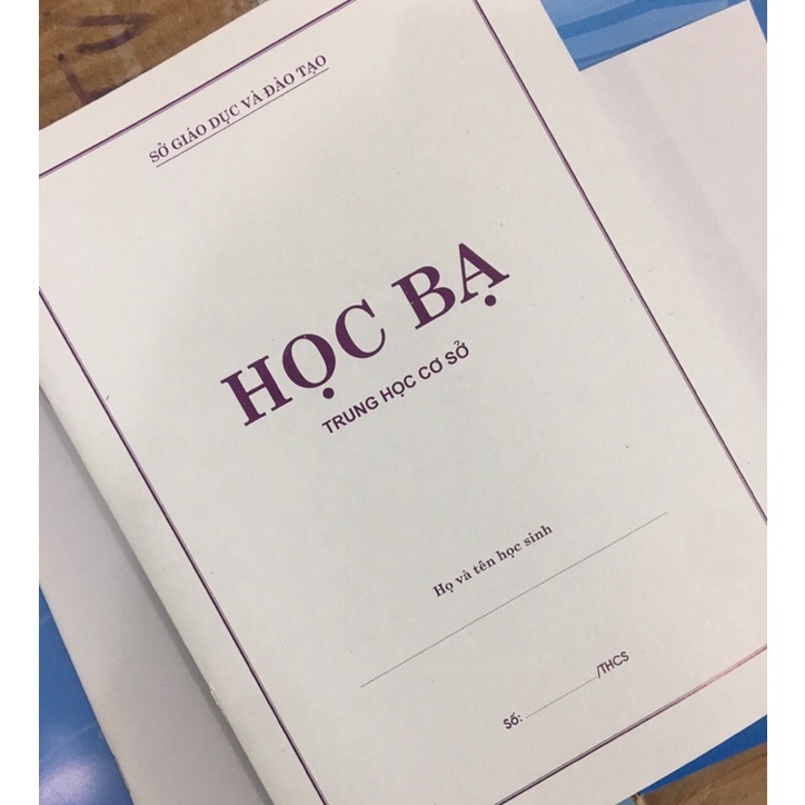 Học Bạ THCS