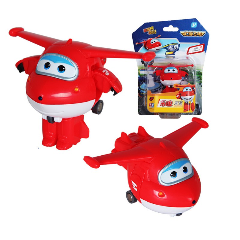 Super wings Đội bay siêu đẳng mô hình Jett Tia Chớp máy bay mini