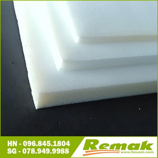 Mút xốp phẳng Bọc đệm ghế, Kê lót hàng hóa dày 1cm kích thước: 150 x 190cm