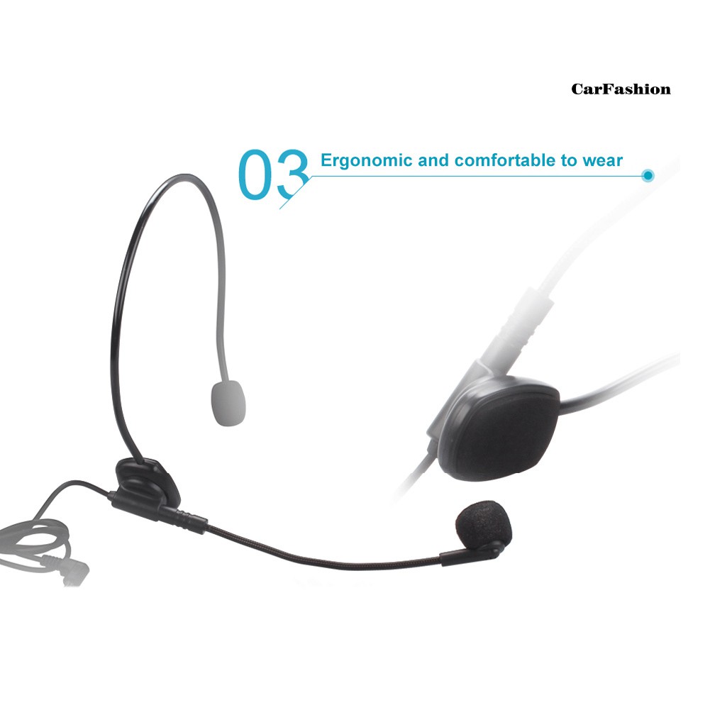 Micro Tai Nghe Có Dây Linh Hoạt 3.5Mm Hỗ Trợ Dạy Học Giọng Nói