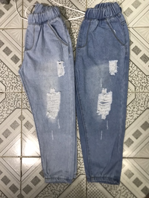 Quần baggy jean ảnh thật 100% có cả size đại cho người mập | BigBuy360 - bigbuy360.vn