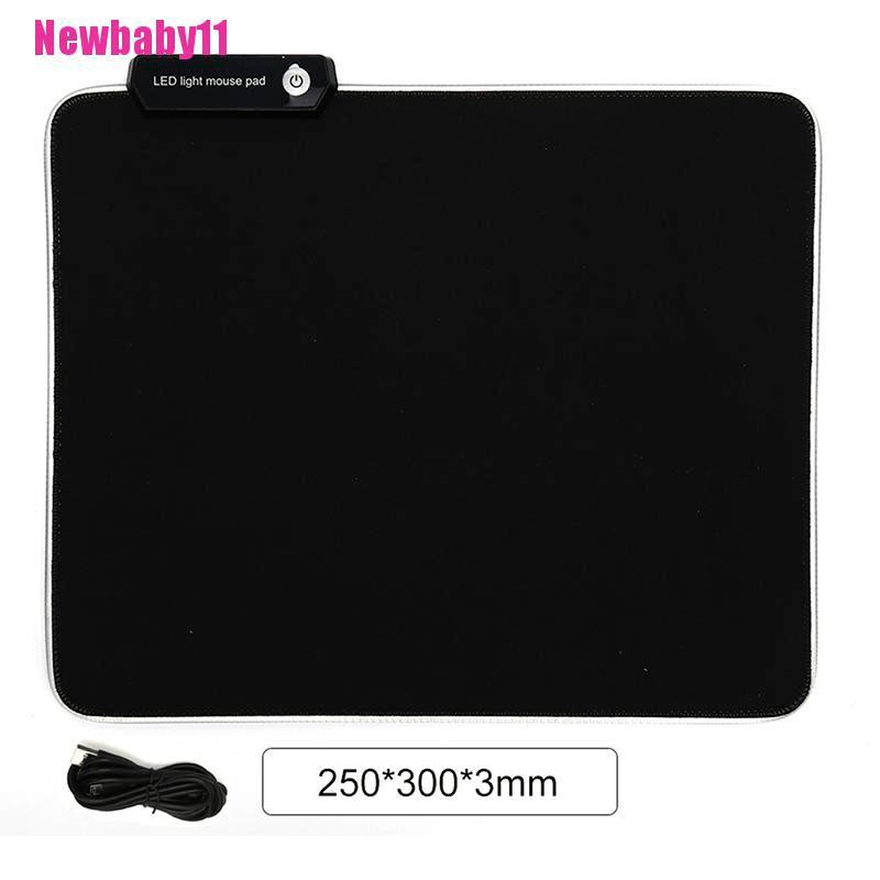 Lót ChuộT Có ĐèN LED RGB NhiềU MàU BABY11 Cho PC