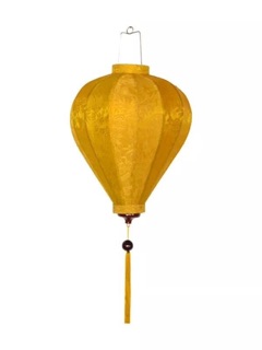 Lồng đèn hội an củ tỏi vải gấm