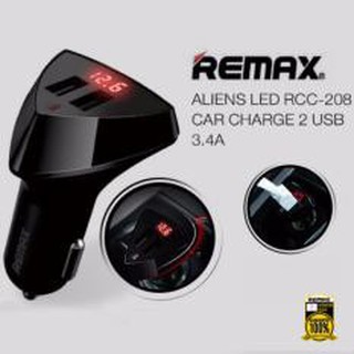 Củ sạc oto 2cổng remax rcc-208