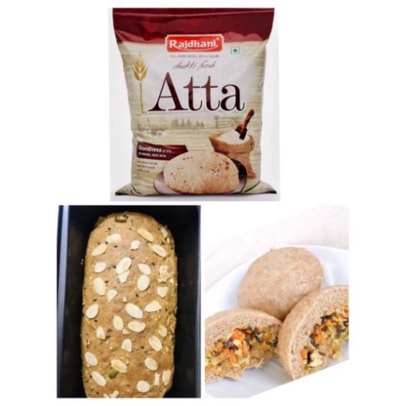 1kg Bột BÁNH BAO nguyên cám ăn kiêng giảm cân Eatclean