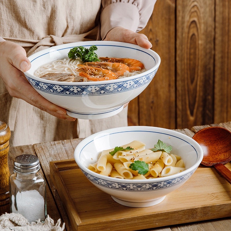 Bát tô phong cách Trung Quốc, bát phong cách Nhật Bản, bát ăn mì
