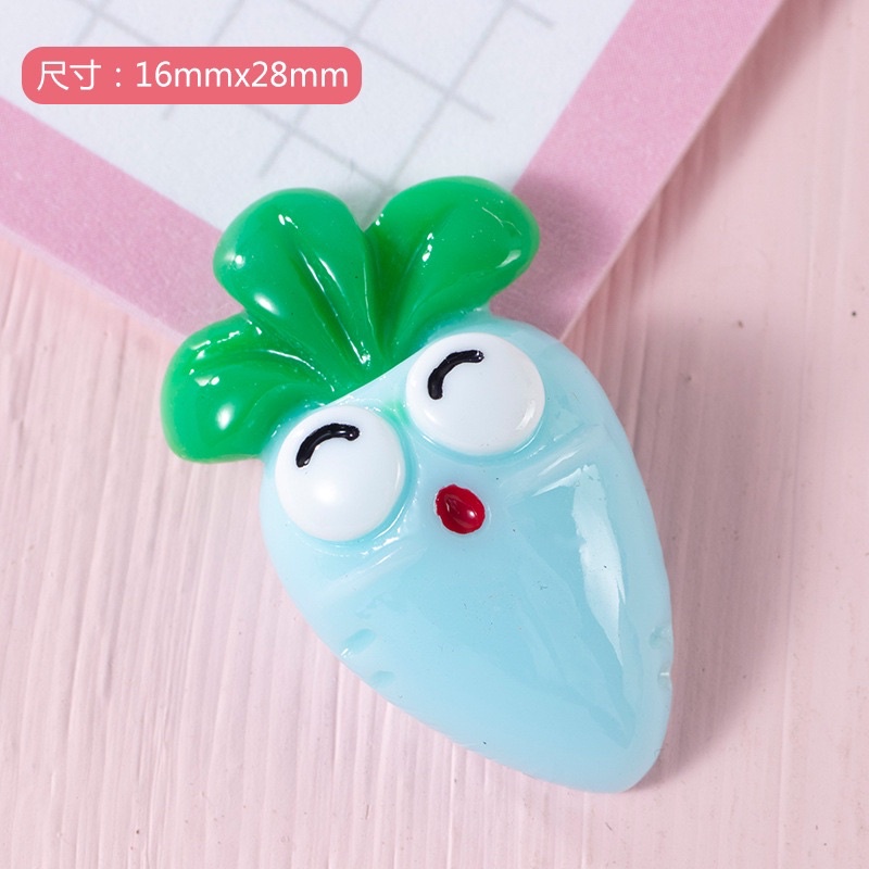 sicker cross gắn dép cross họa tiết cà rốt mặt cười SHINCR778231