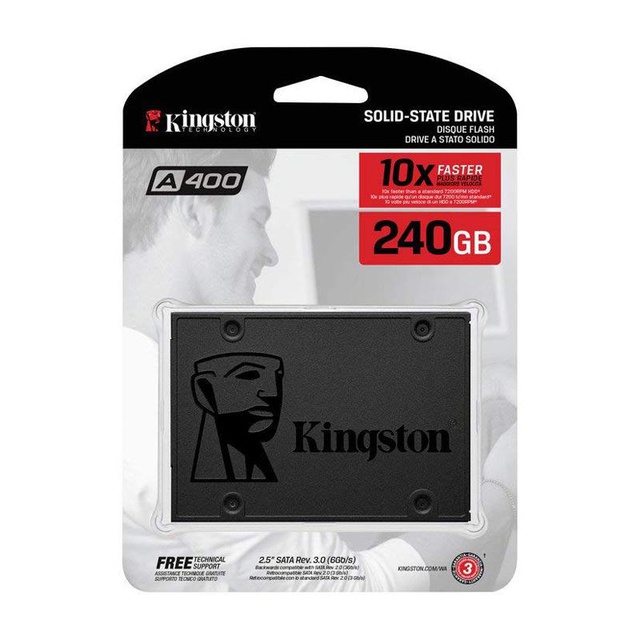 SPC Ổ cứng SSD Kingston SA400 240G-Bảo hành 36 T
