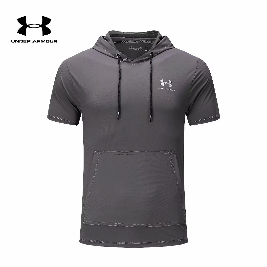 Áo Thun Thể Thao Tay Ngắn Có Nón Thời Trang Nam Năng Động | BigBuy360 - bigbuy360.vn