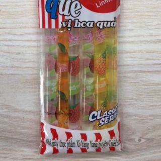 Thạch đũa trái cây (20 gói 1 bịch,1 gói 5 chiếc)