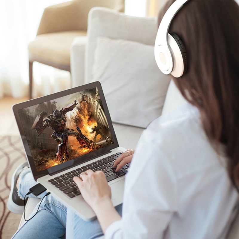 Bộ Thu Phát Âm Thanh Bluetooth 5.0 3 Trong 1 Cho Tv / Pc / Xe Hơi | BigBuy360 - bigbuy360.vn