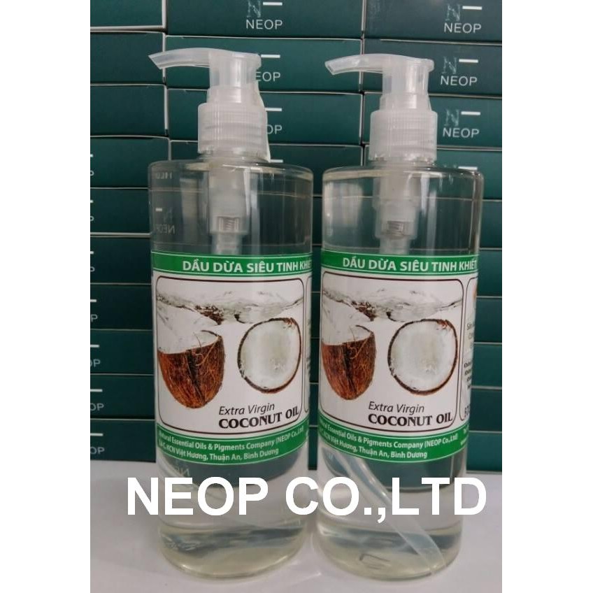 Dầu dừa siêu tinh khiết NEOP 500ml chăm sóc tóc và cơ thể | BigBuy360 - bigbuy360.vn