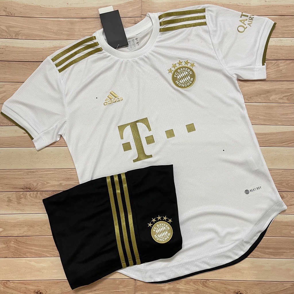 Áo Bóng Đá CLB Bayern Munich, Áo Đá Banh Bayern Mới Nhất 22/23 - Chuẩn Mẫu Thi Đấu - Vải Polyester Thái Gai Lưới