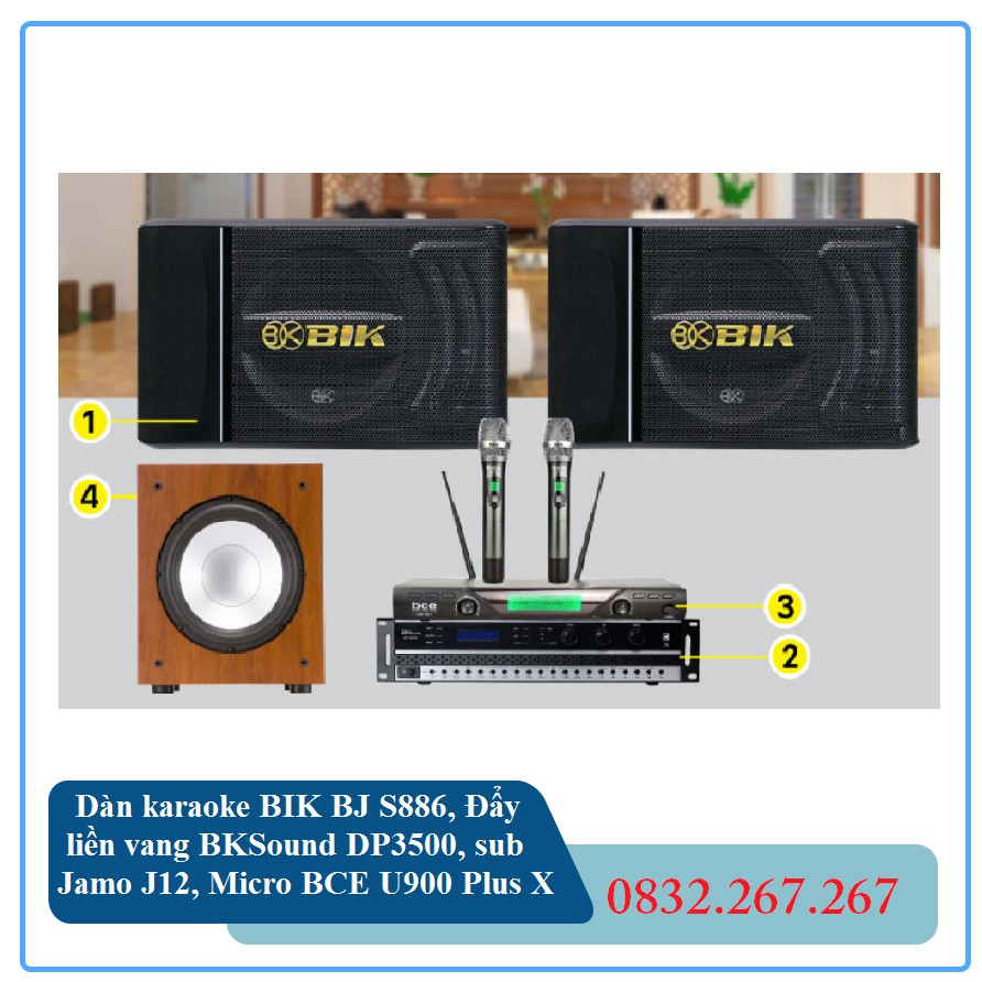 Dàn karaoke BIK BJ S886