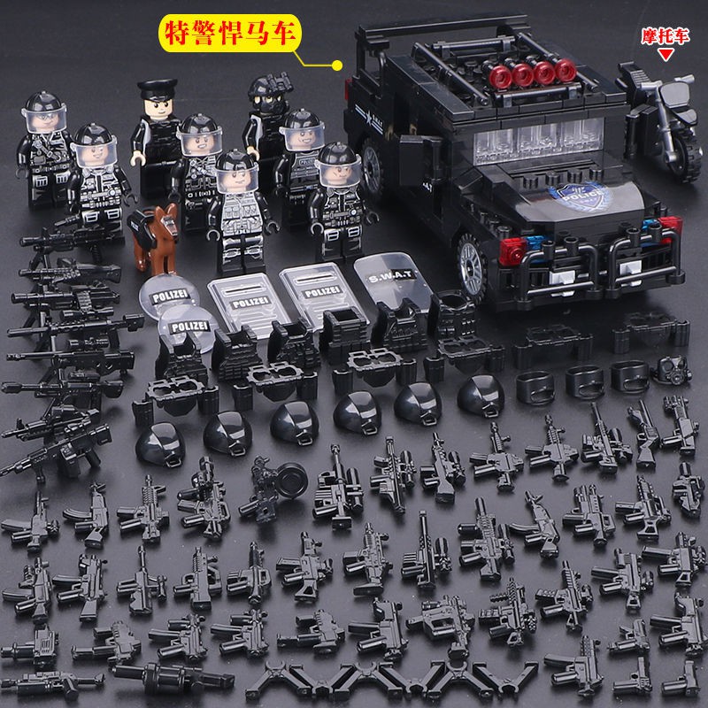 Bộ đồ chơi lego lắp ráp xe tăng phong cách quân đội độc đáo cao cấp