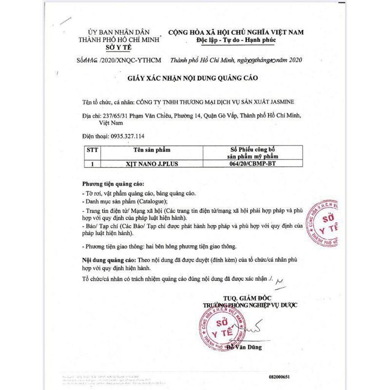 Xịt tan mỡ Đan Trường J.Pus (Chính hãng 100% tem check code) | BigBuy360 - bigbuy360.vn