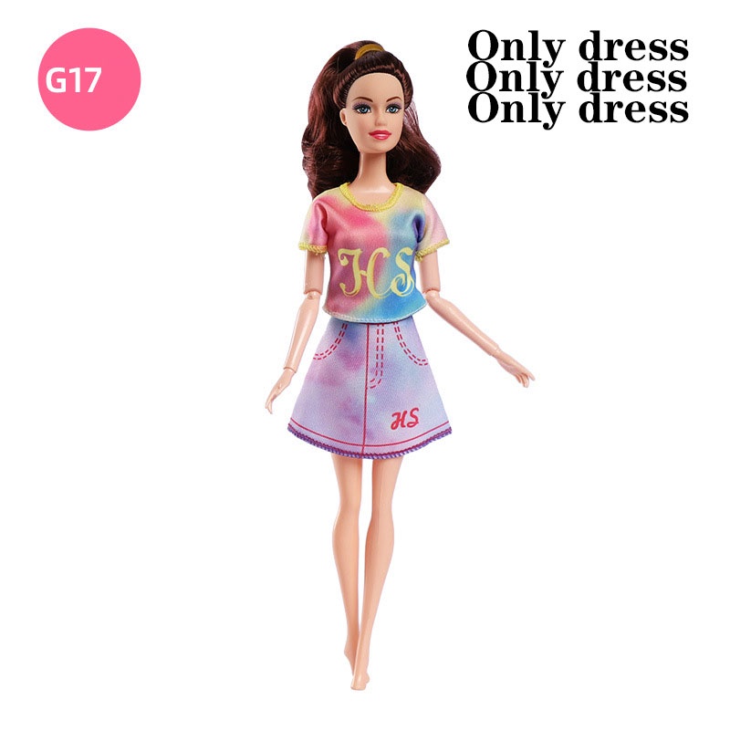 Trang phục xinh xắn nhiều kiểu tùy chọn cho búp bê kích thước 1/6 28cm
