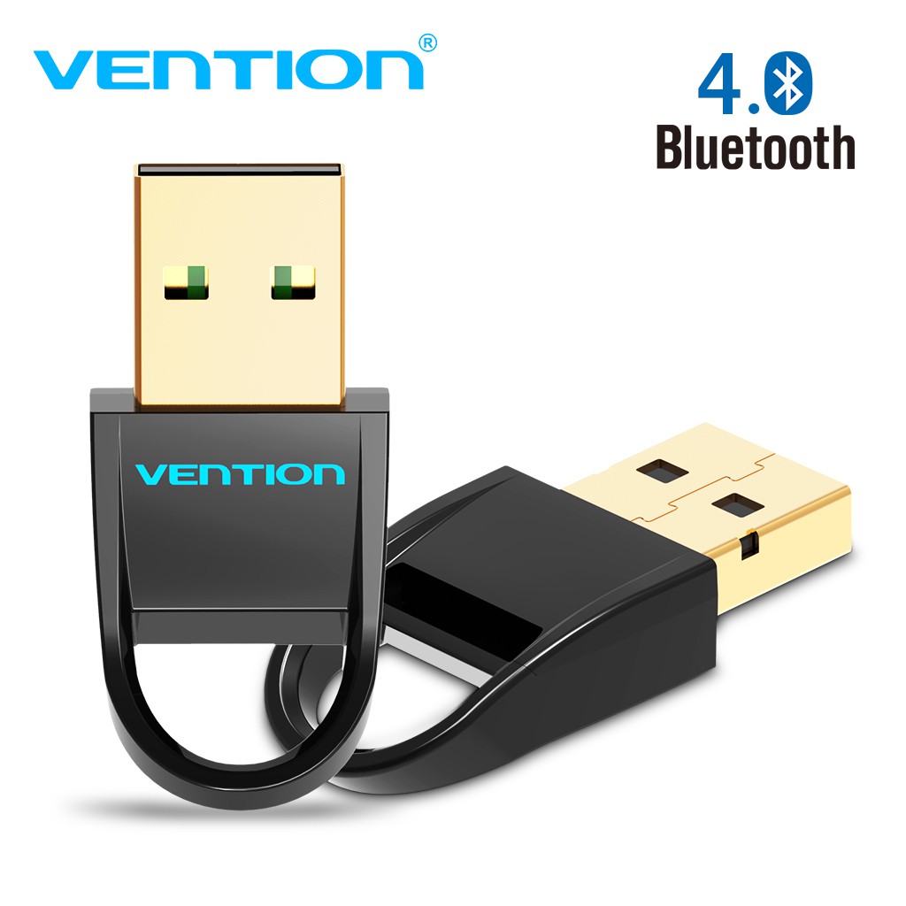 Đầu thu USB VENTION kết nối không dây Bluetooth 5.0 cho máy tính