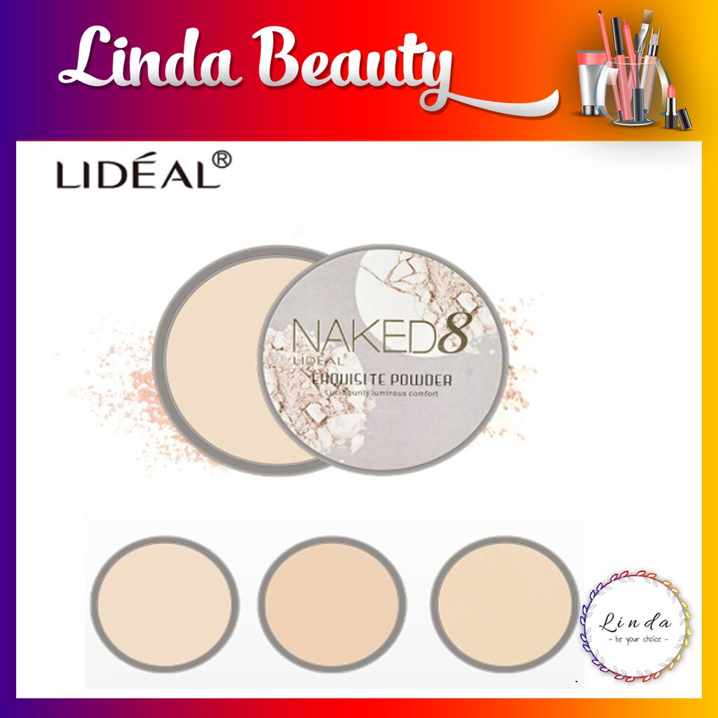Phấn phủ siêu mịn kiềm dầu NAKED8 siêu sang chảnh | BigBuy360 - bigbuy360.vn