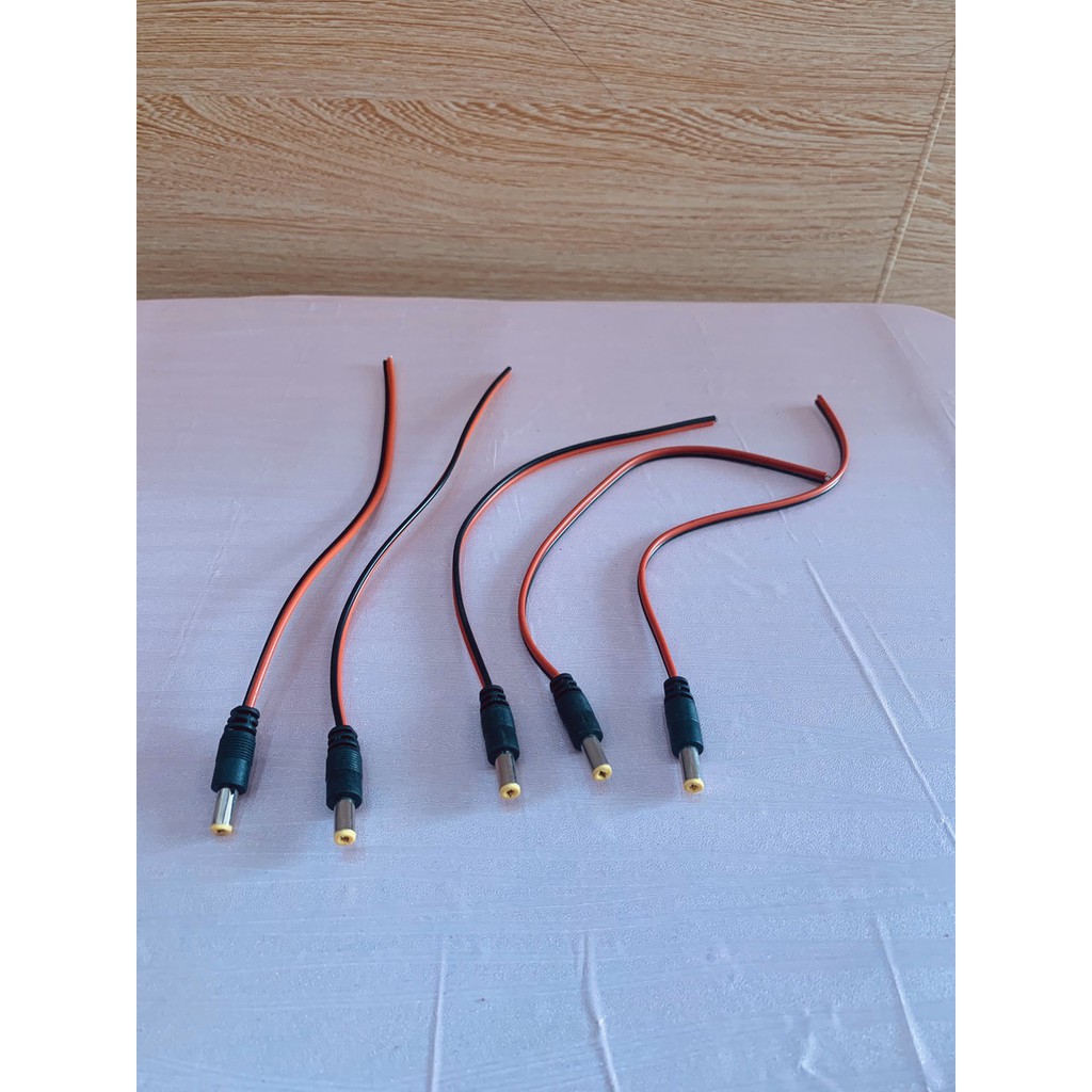 Jack nguồn DC đực ,cái có dây