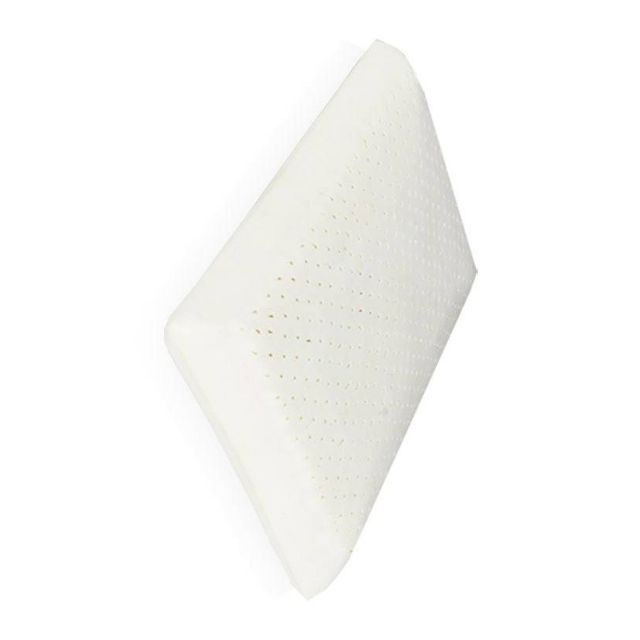 Gối cao su thiên nhiên Kim Cương Ovany 40 x 60 cm (Trắng)