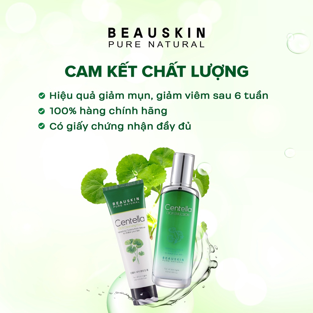 Combo Giảm Mụn, Giảm Viêm Lỗ Chân Lông BEAUSKIN Special Care An Toàn Hiệu Quả Sau 06 Tuần