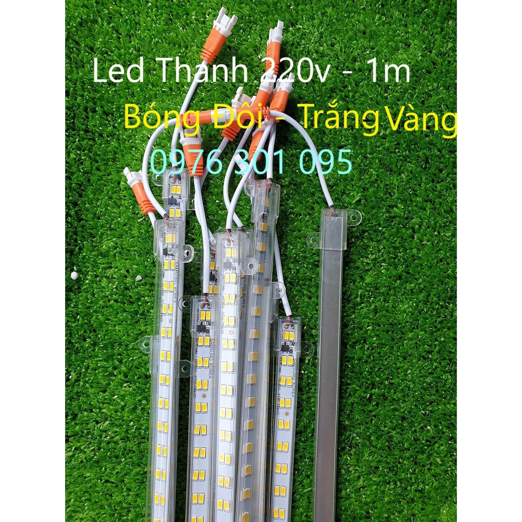 Đèn Led Thanh 220v - 1m [Trắng - Vàng]