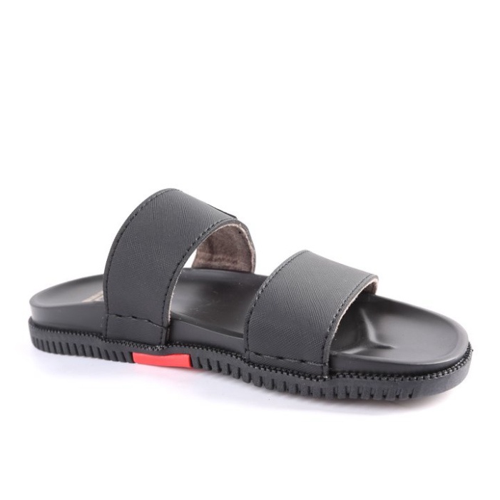 Dép nam 2 quai ngang, Dép da xịn loại tốt