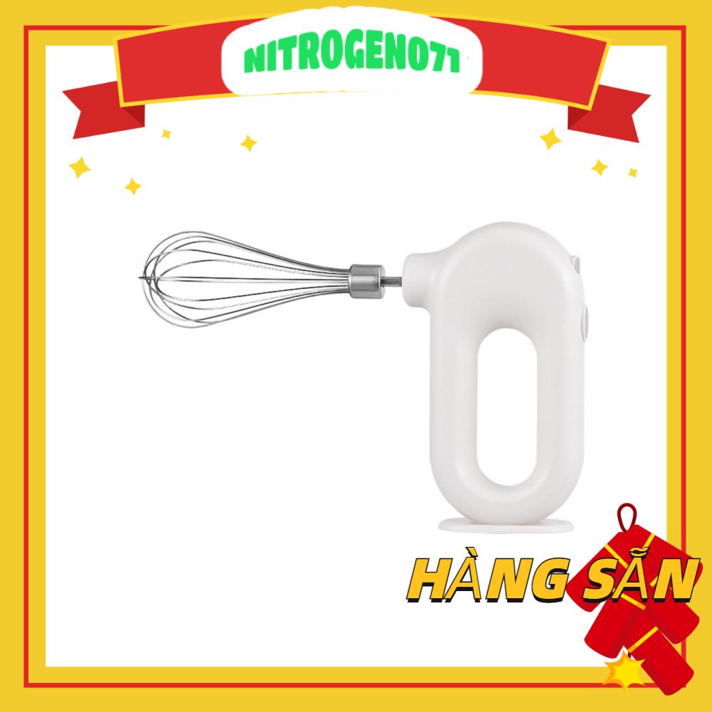 Nitrogen07 1Máy đánh trứng cầm tay Thép không gỉ bền bỉ pin usb