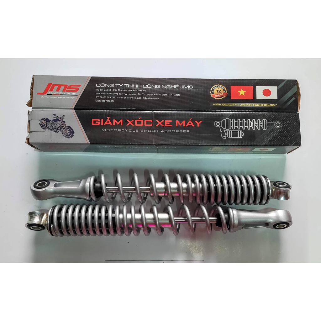 Giảm xóc  sau chính hãng JMS dùng cho xe Wave Alpha / RS / Future Neo
