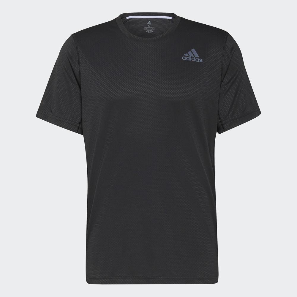 Áo Tee adidas RUNNING Nam Áo Thun Chạy Bộ adidas HEAT.RDY Màu đen H13218