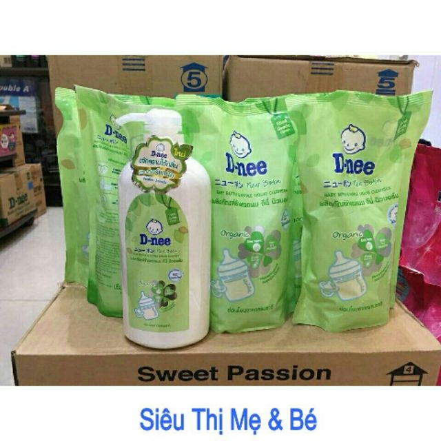 Nước rửa bình sửa Dnee 400-620ml