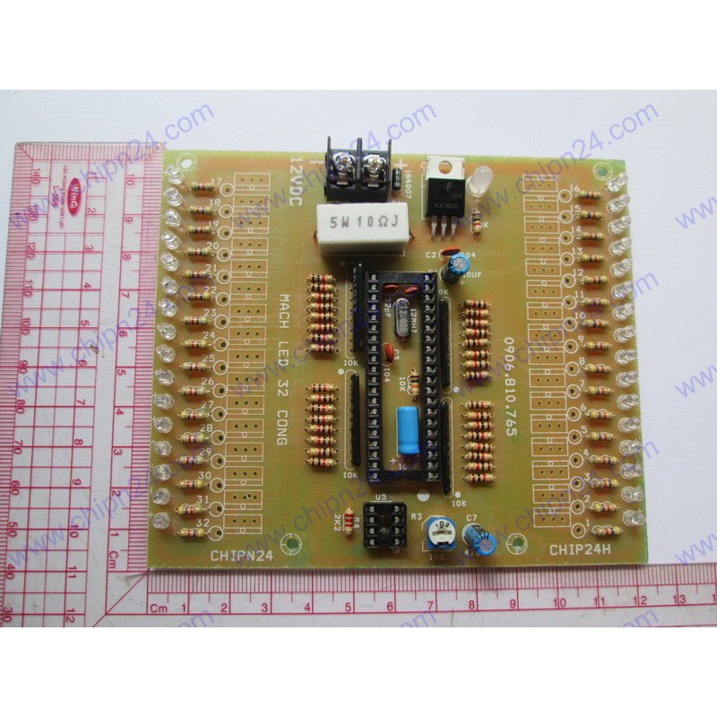 [1 CÁI] (B92) Mạch led 32 cổng tùy biến