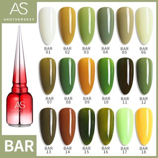 Sơn gel as - mã bar - 5 màu lẻ