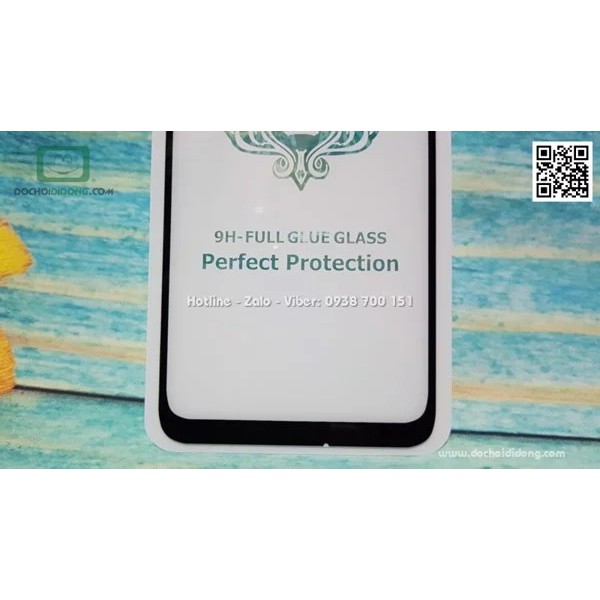 Miếng dán cường lực Xiaomi Redmi Note 7 full màn hình Zacase full keo