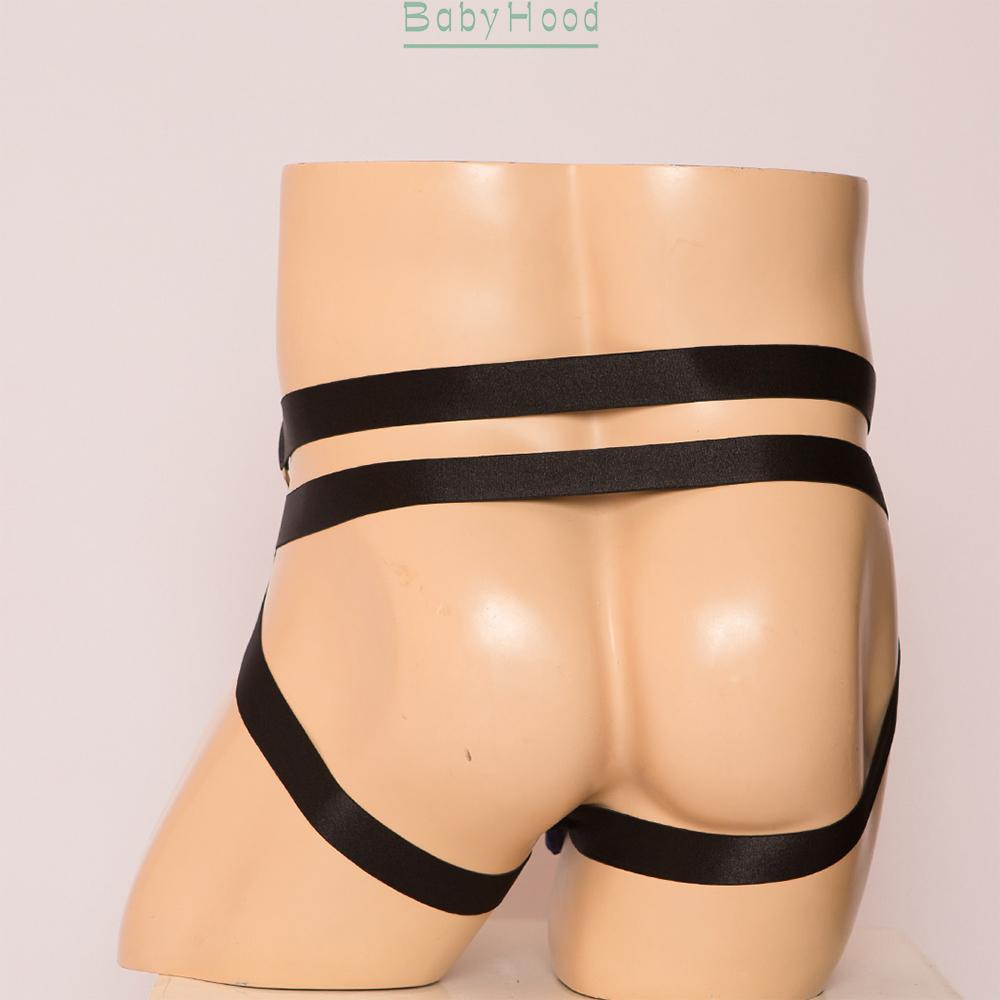 Mens Expose Jockstrap Pouch Enhancing V-Shaped Low waist Mesh Thong Underwear#BBHOOD