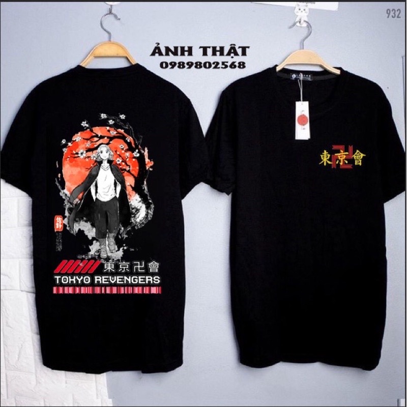 BST ÁO THUN HÌNH Anime TOKYO REVENGERS Mẫu Đẹp Đủ Size